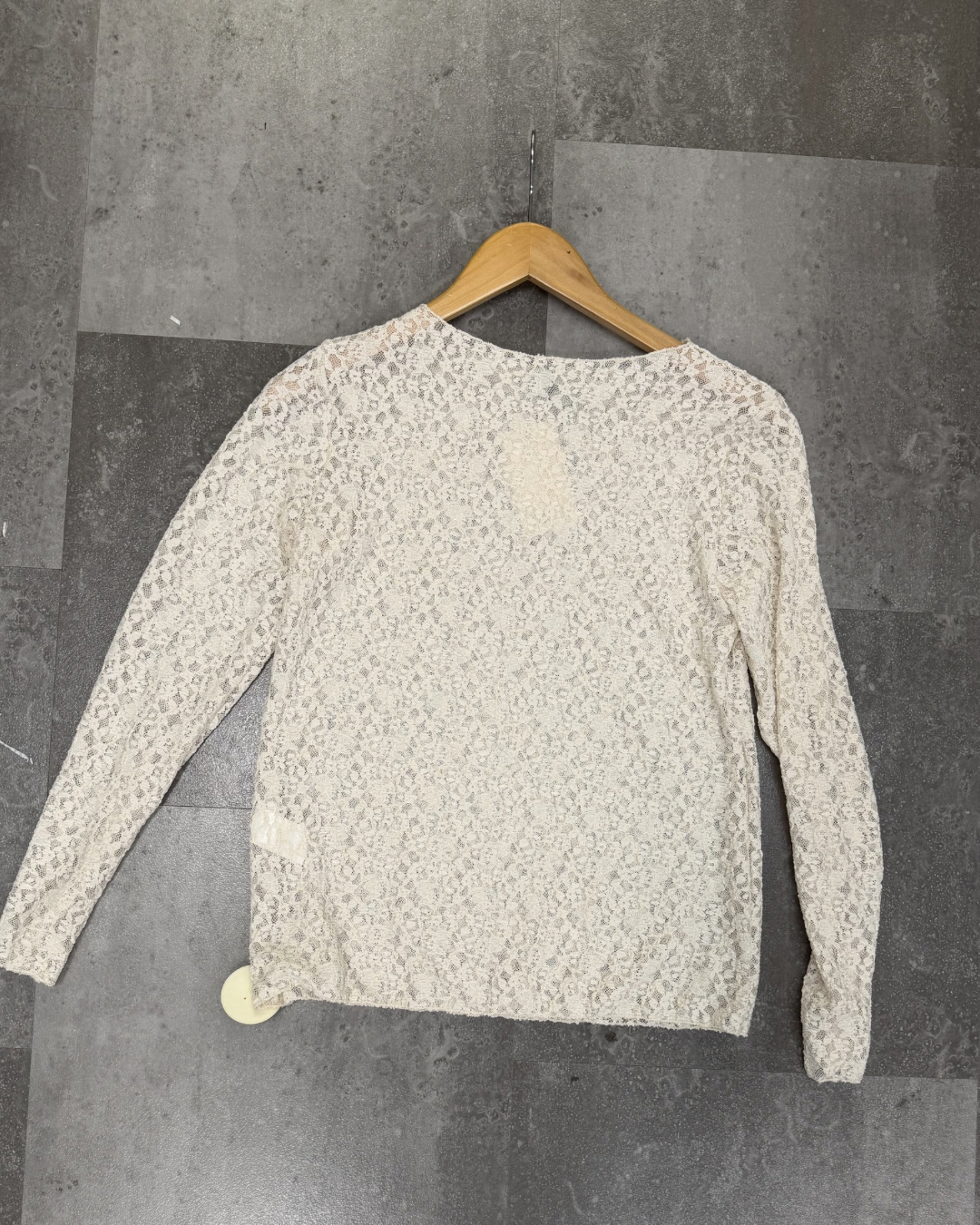 Transparant Top Sophie | Beige