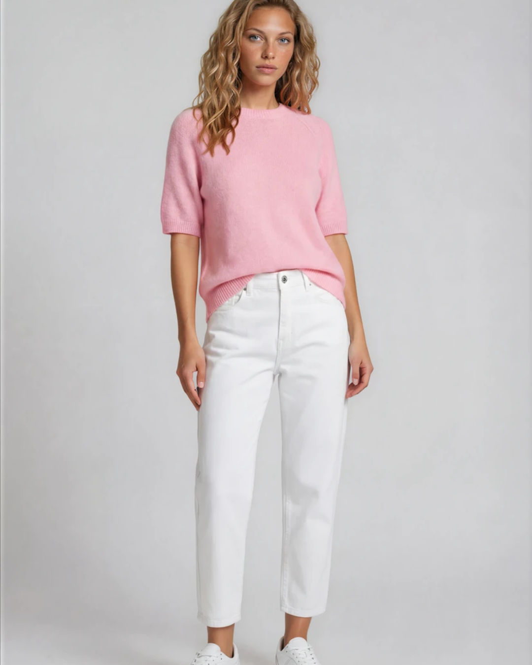 Trui Alpaca | Rose