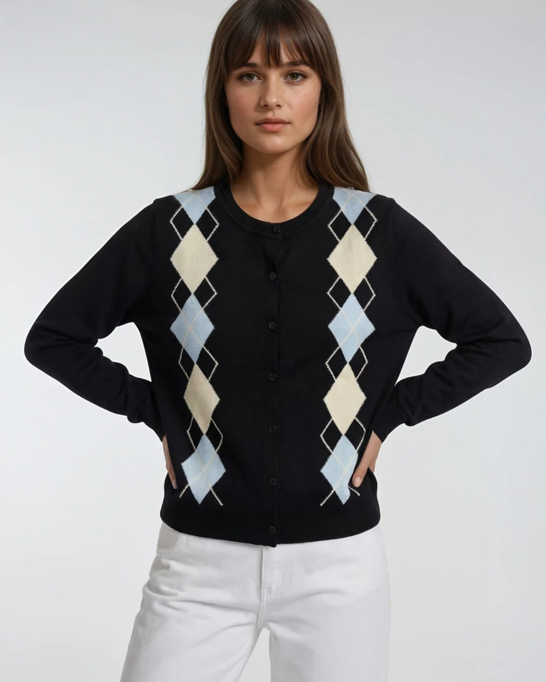 By clara vestje chique I Zwart