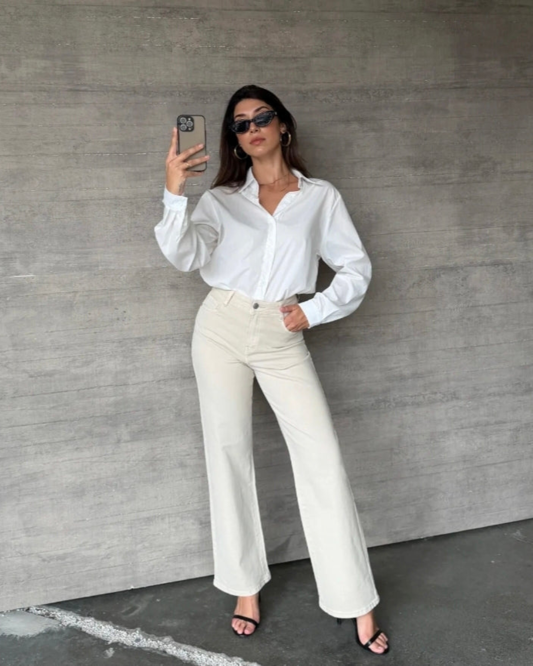 Lajoly Wide-Leg | Beige