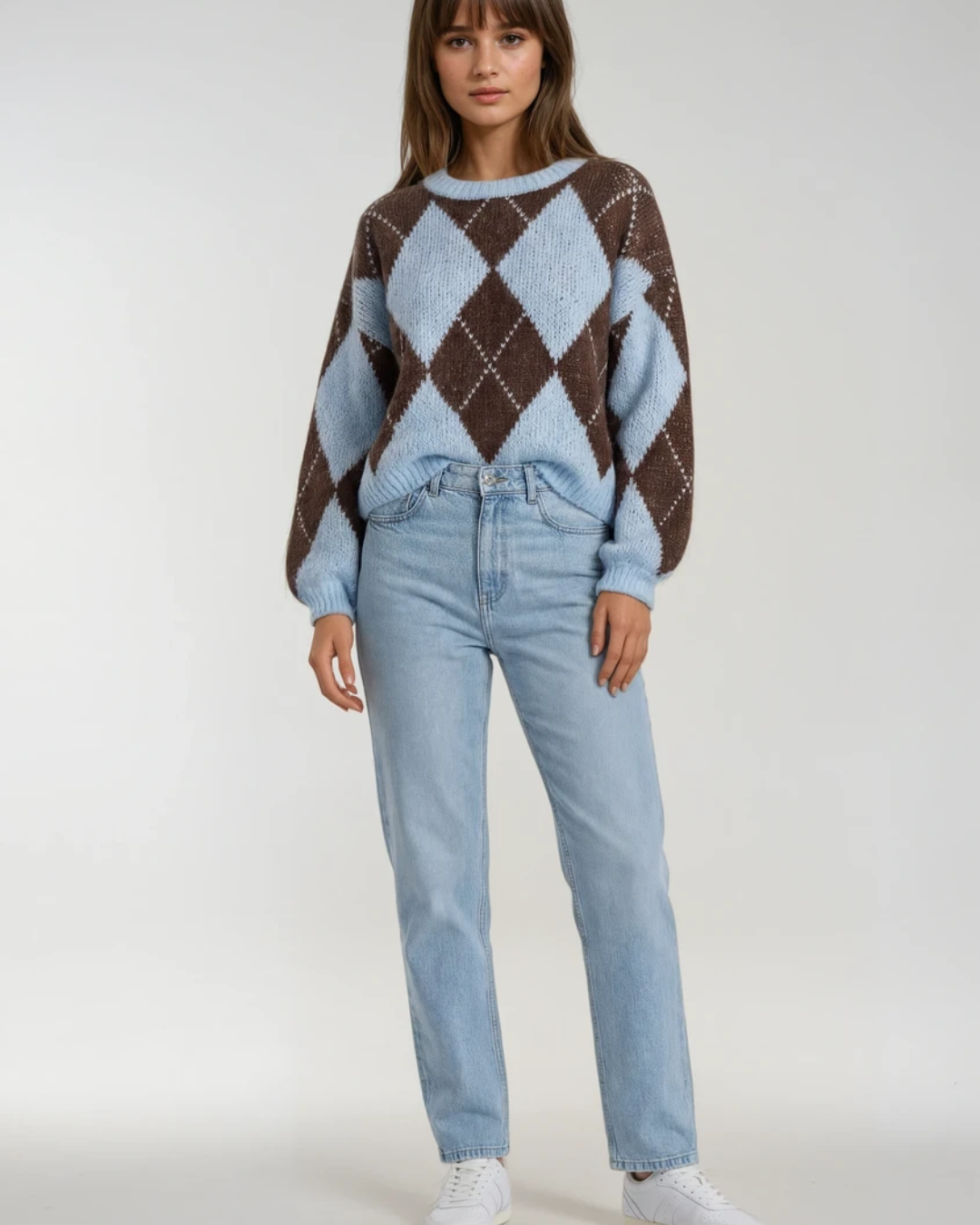 Trui Karin | Licht Blauw