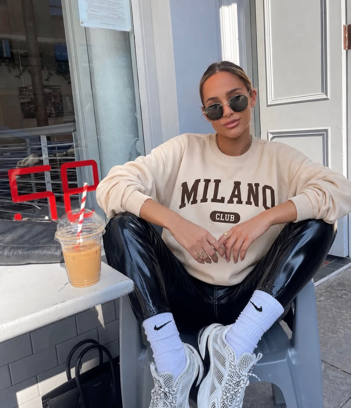 Sweater Milano Club I Beige