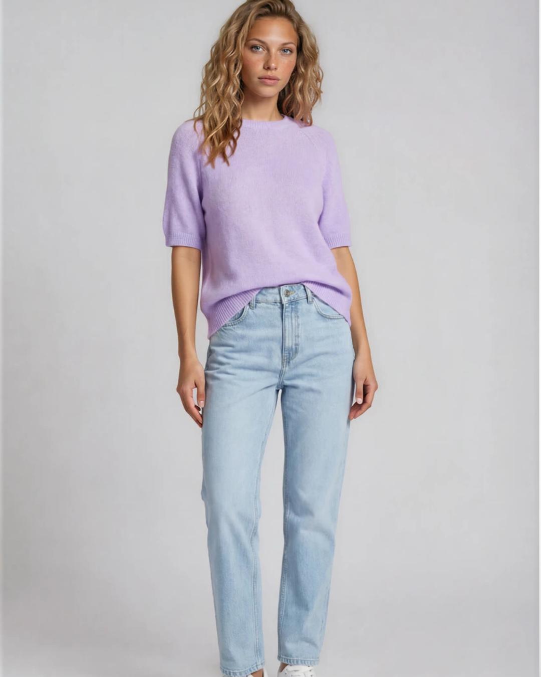 Trui Alpaca | Paars