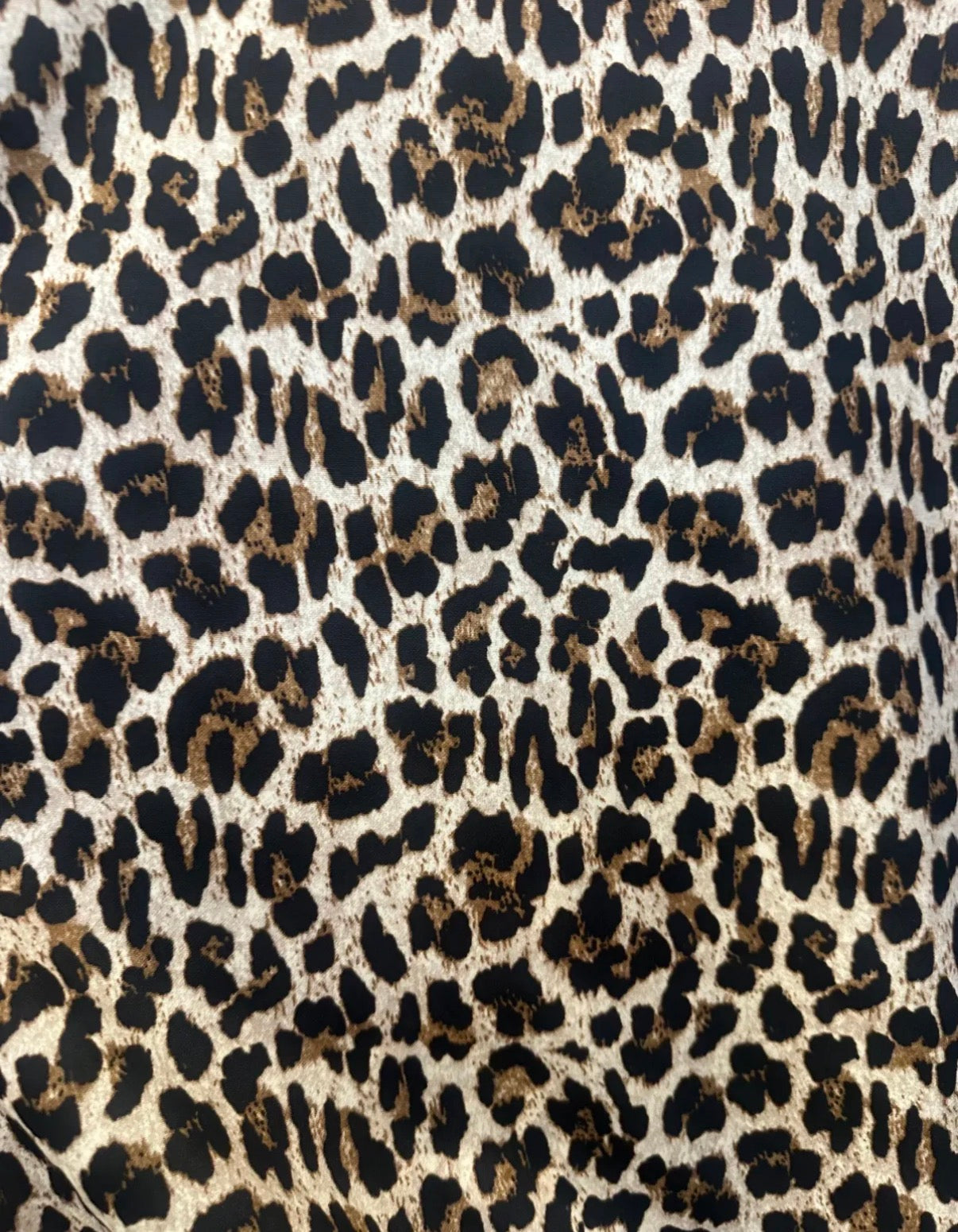Comfy set badge Vest I Leopard