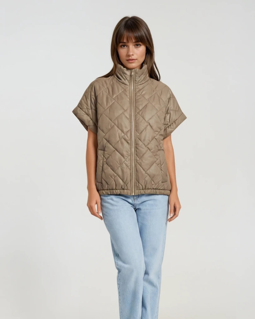 Essential Bodywarmer | Taupe