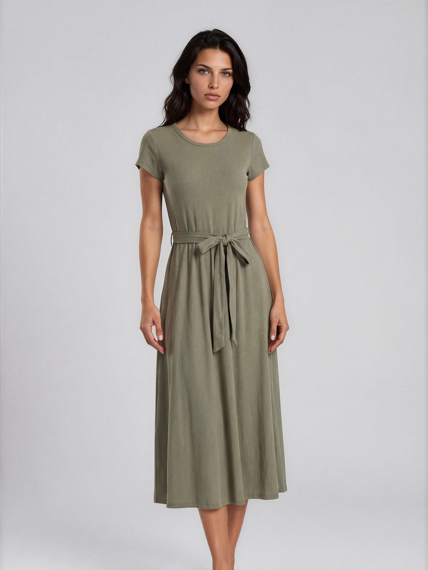 Jurk Sophia Riem | Groen