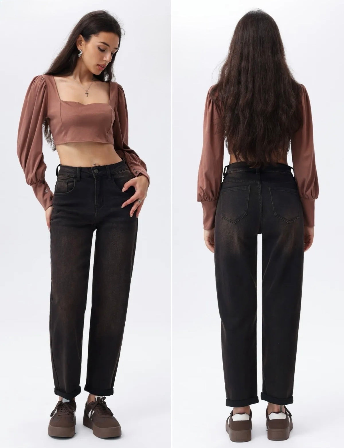 Mom-Fit HM | Antraciet Dirty
