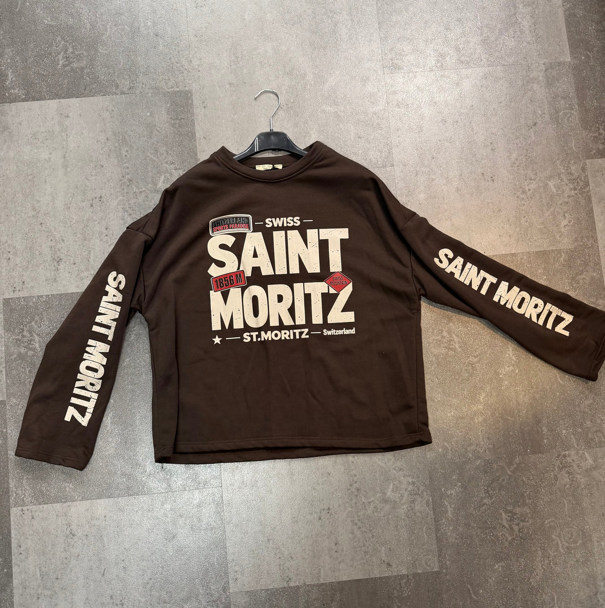 Longsleeve Saint Moritz | Bruin