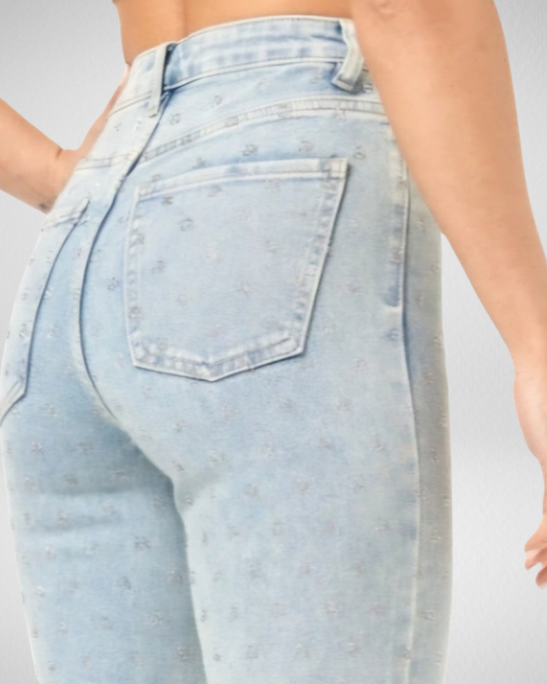 Laulia Versierde jeans |Straight Fit