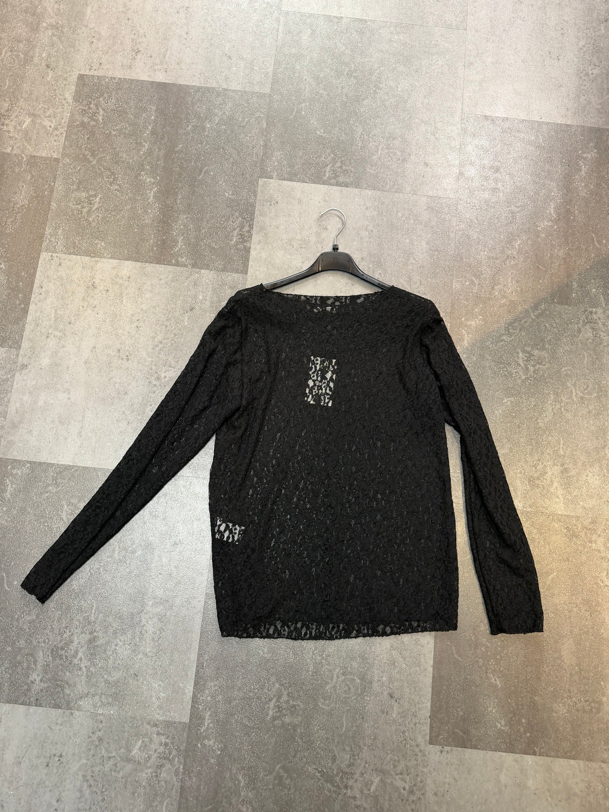 Transparant Top Sophie | Zwart