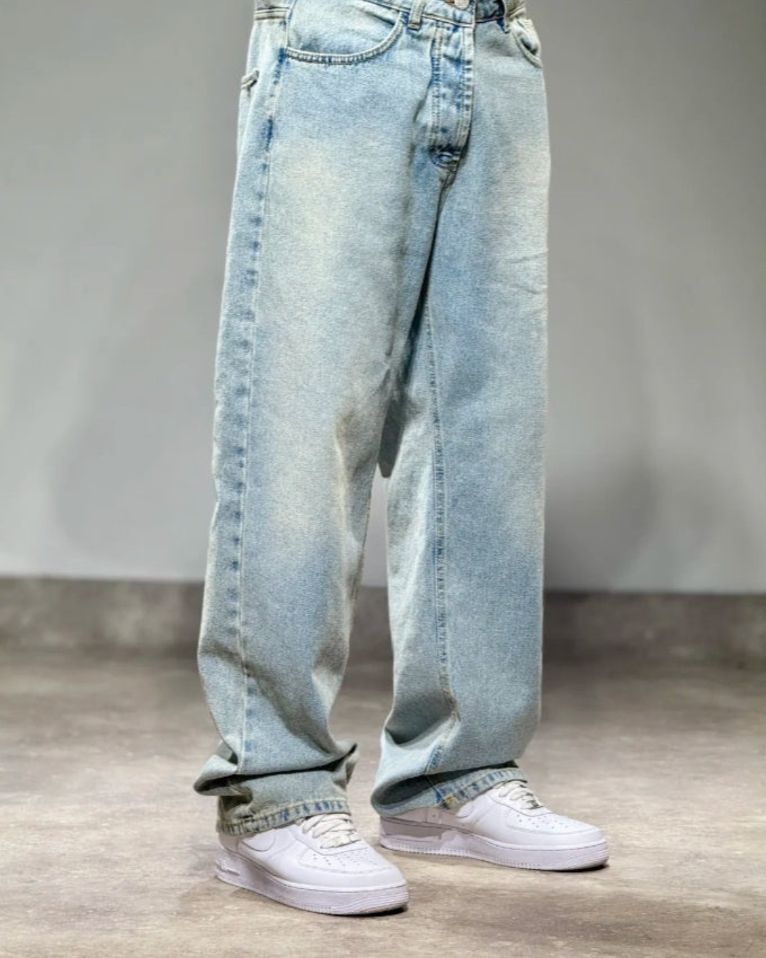 Heren Loose fit jeans| Light wash