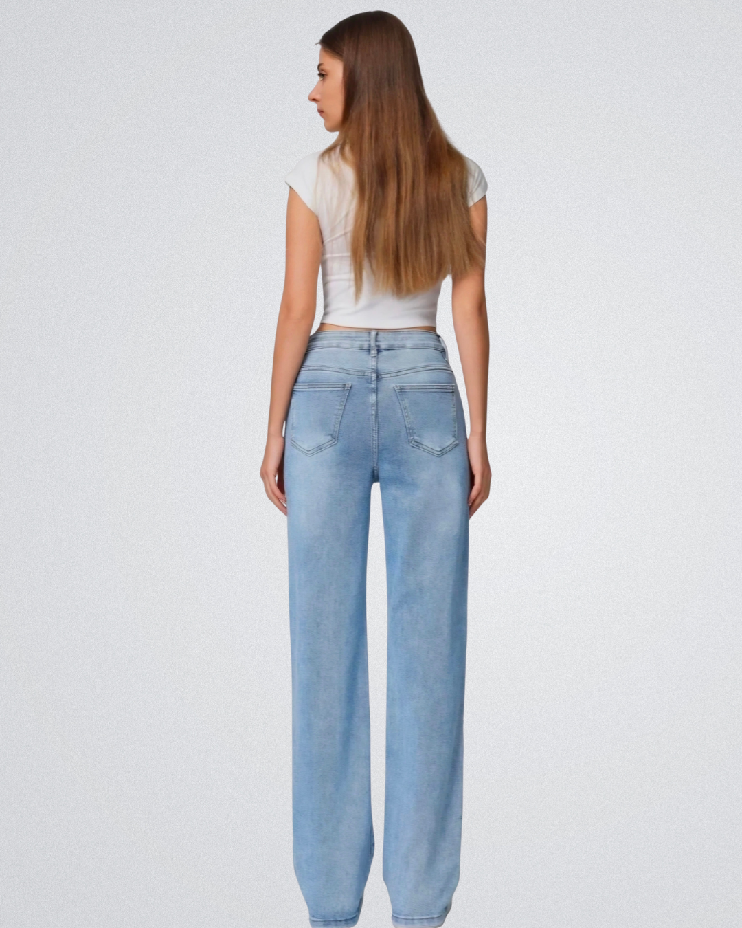 Hello Miss - Wide Leg I Blauw