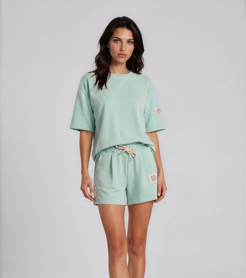 Comfy set badge summer I Mint