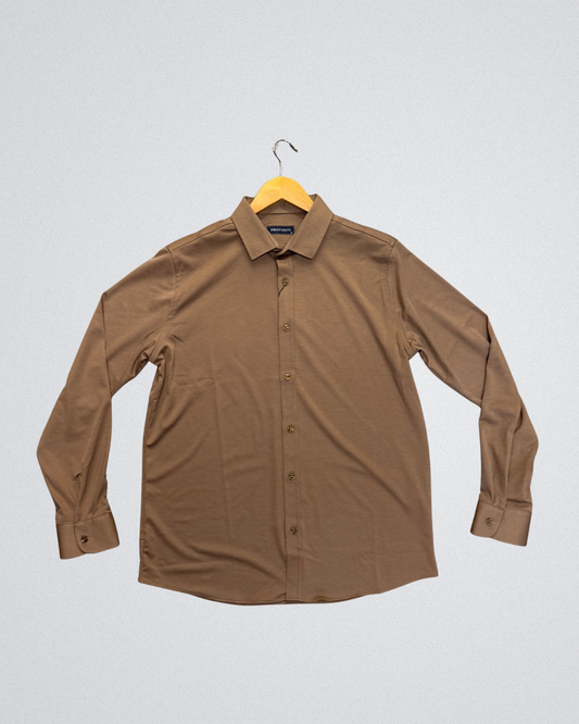 Heren Blouse Innocente I Bruin