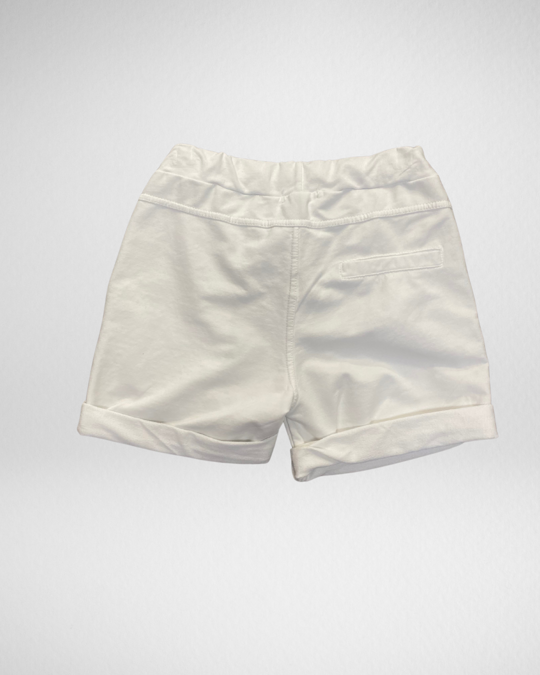 Comfy broek kort I Wit