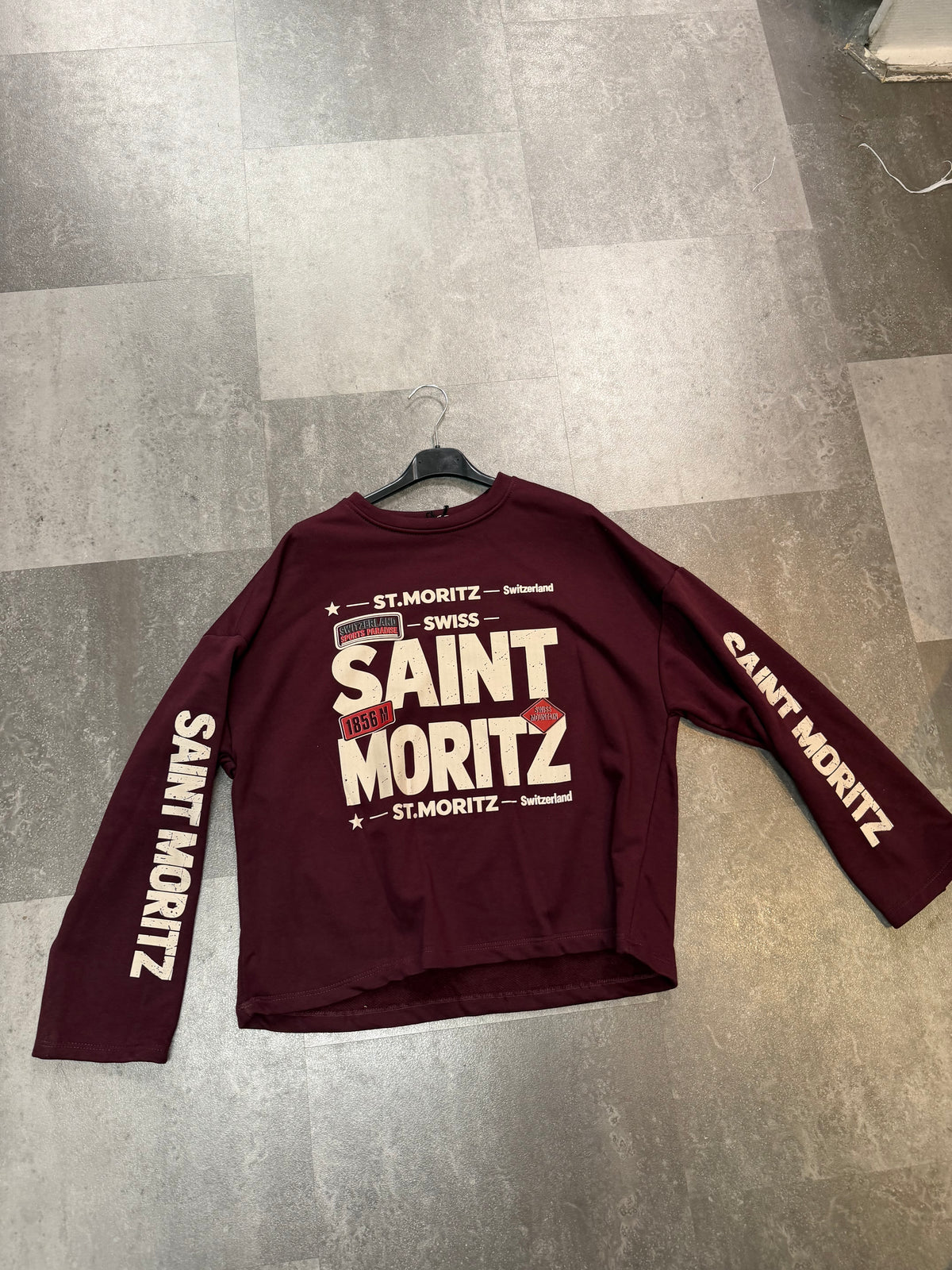 Longsleeve Saint Moritz | Bordeaux