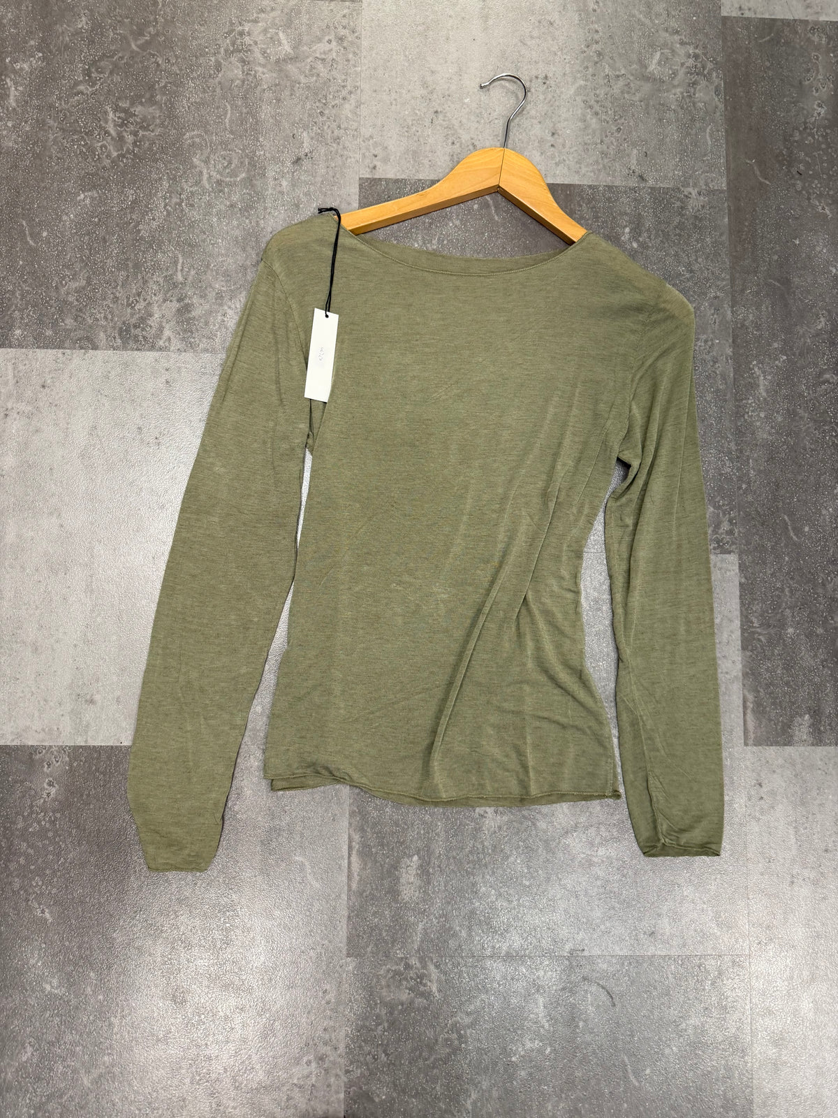 Top cashmere I Groen