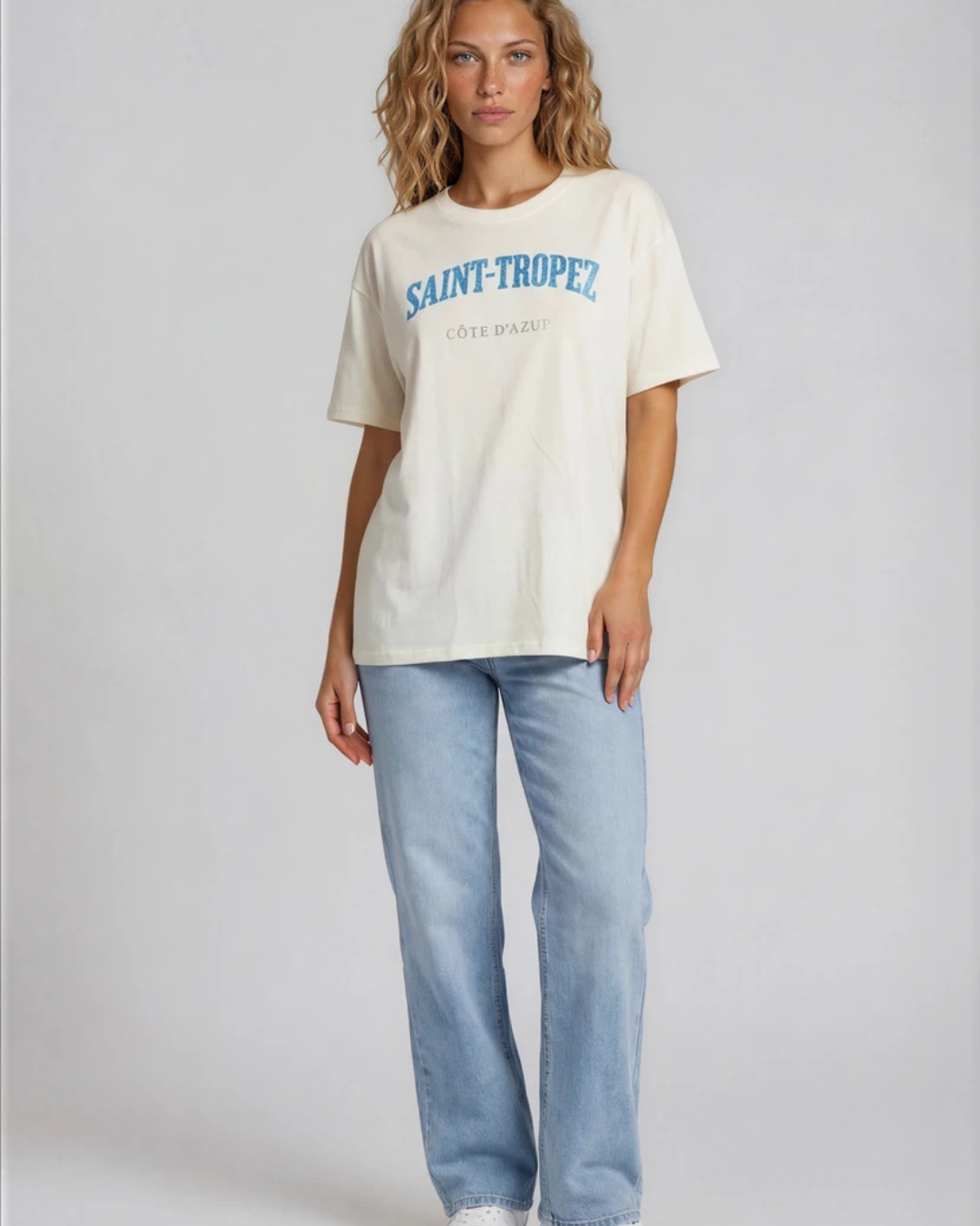 Saint Tropes T-shirt I Blauw