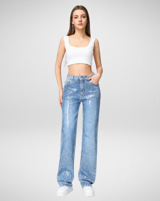 Hello-miss Wide-Leg| glans