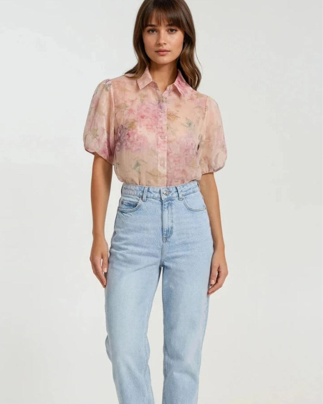 Blouse Flamant summer I Rose