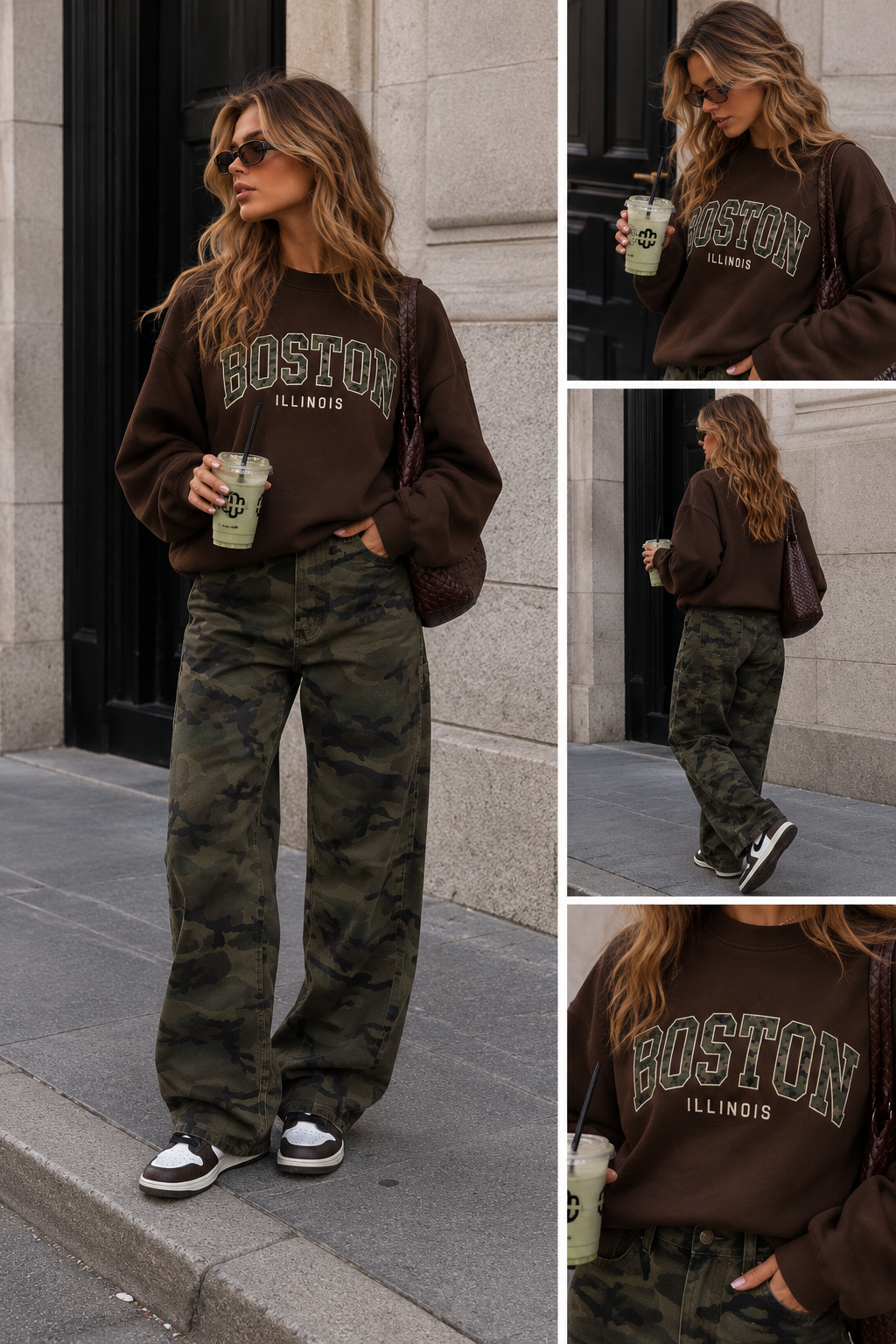 Sweater Boston I Army