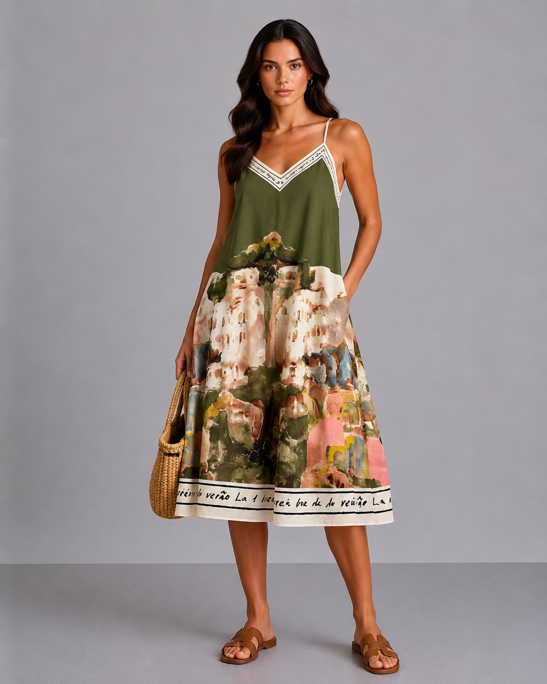 Jurk Saint Tropez | Groen