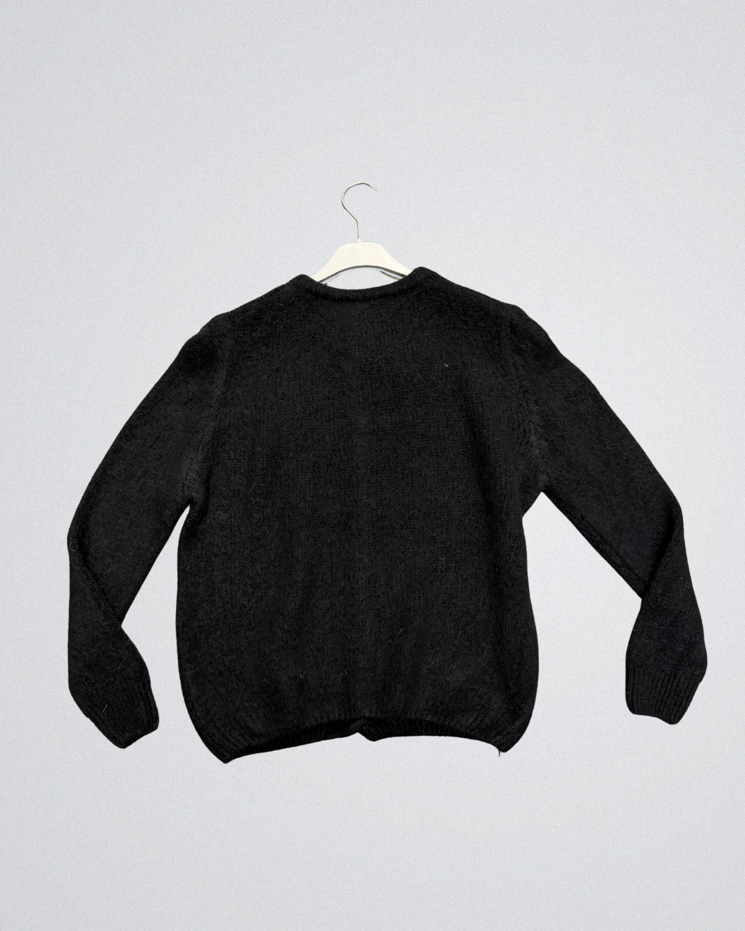 Trui Alpaca Vest | Zwart