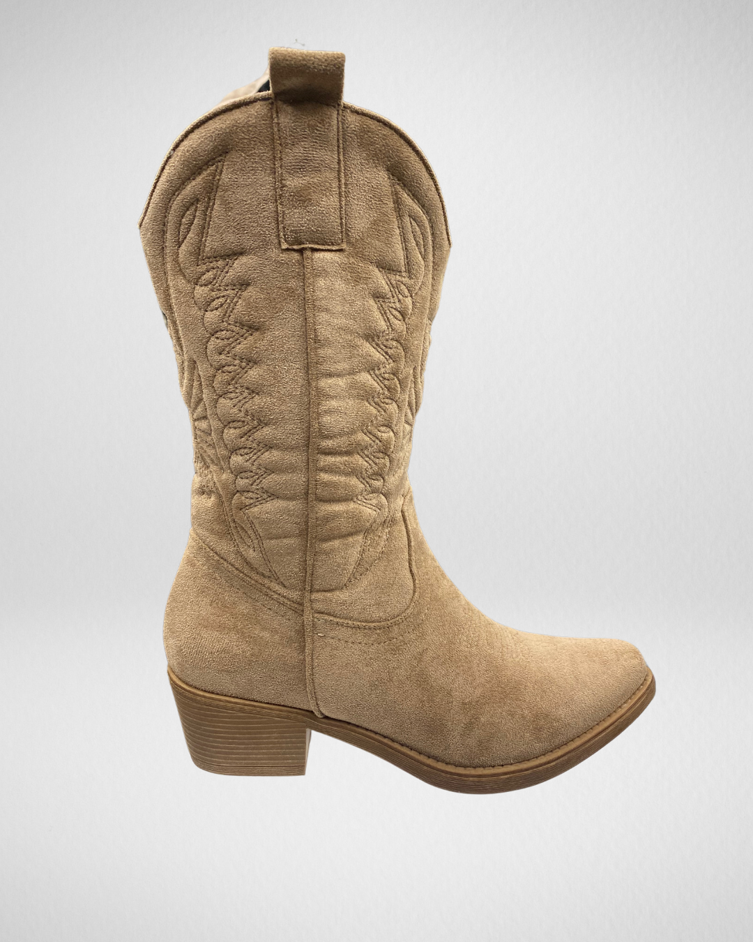 Cowboylaarzen Suedine I Khaki