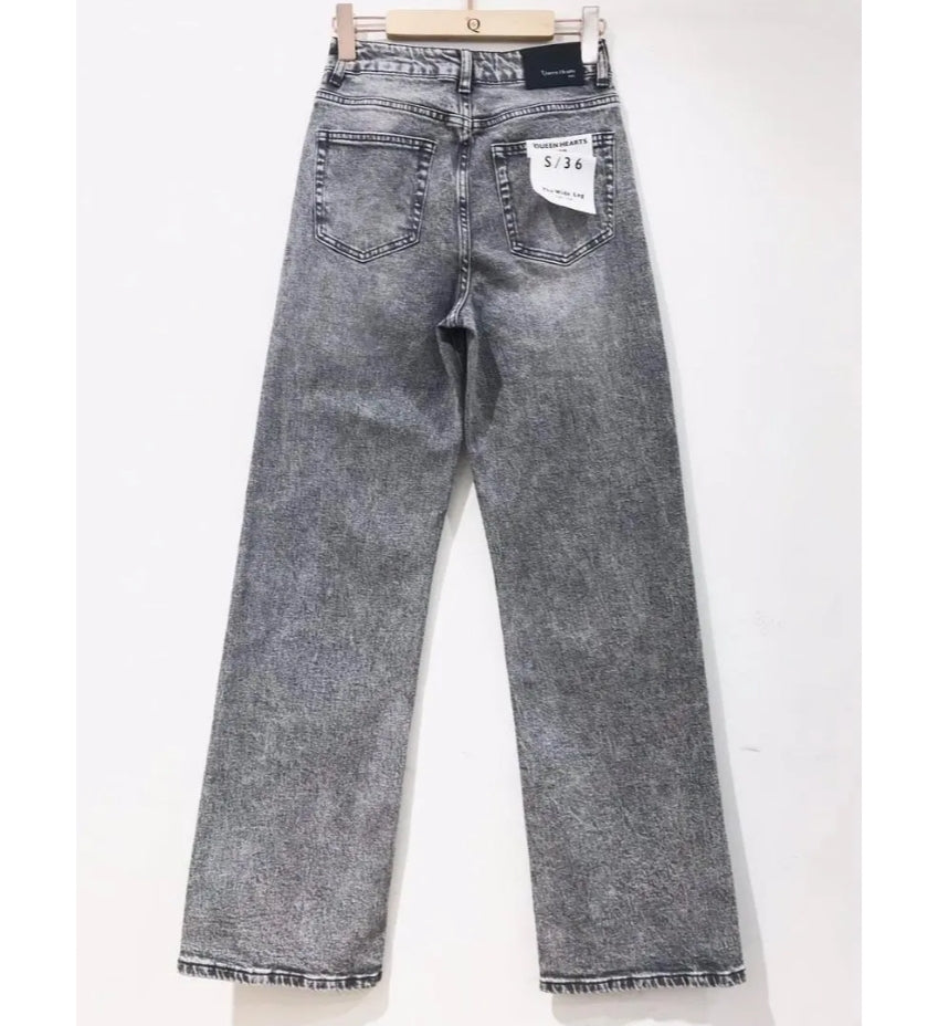 Queen Hearts Mid Waist I Grijs