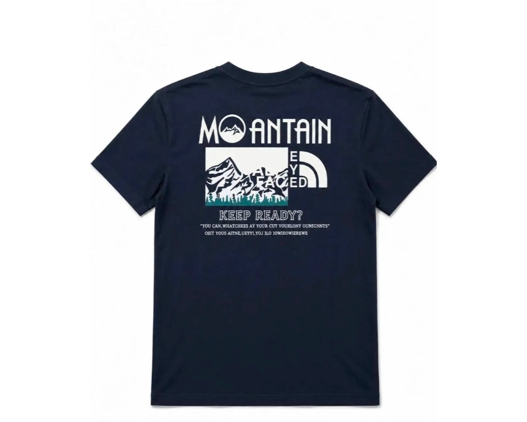 T-shirts Montain | Zwart