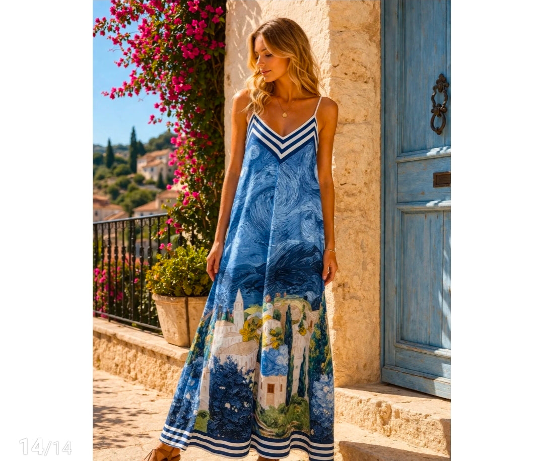 Jurk Saint Tropez | Blauw