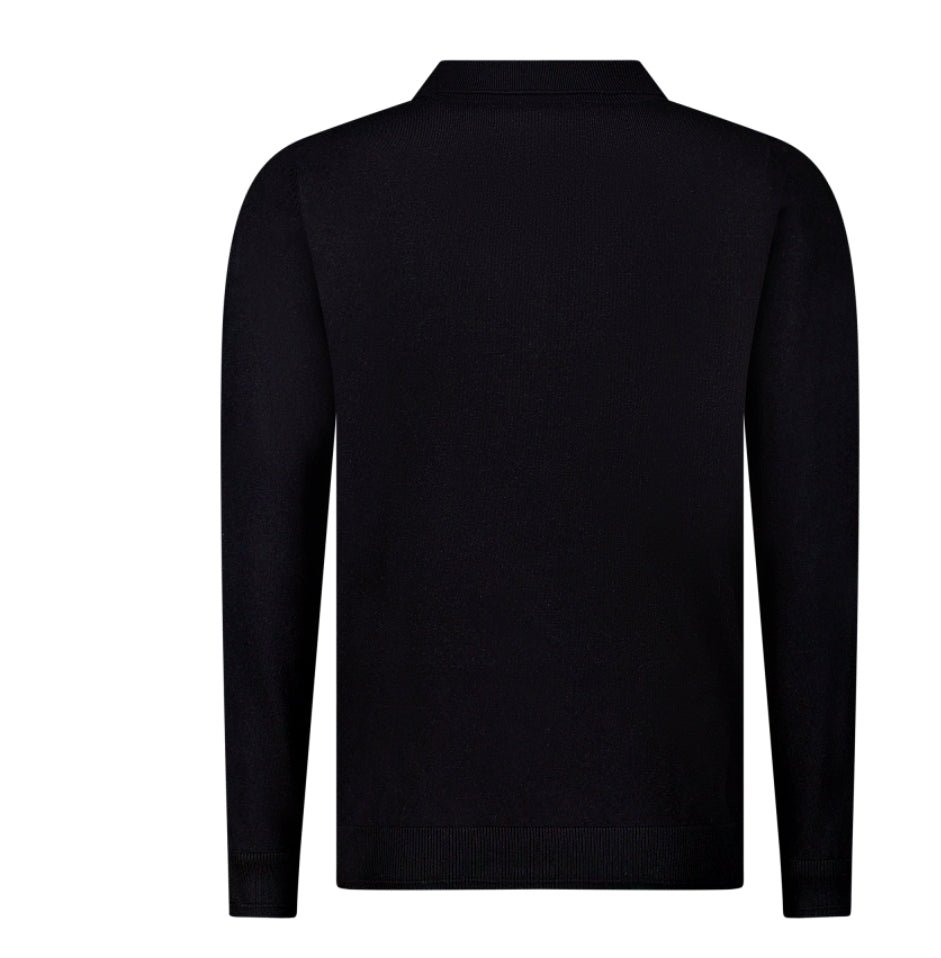 Heren Gyo Rits Polo | Black