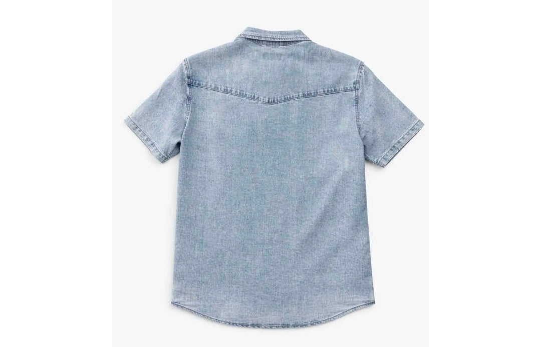 Heren blouse jeans | Licht blauw