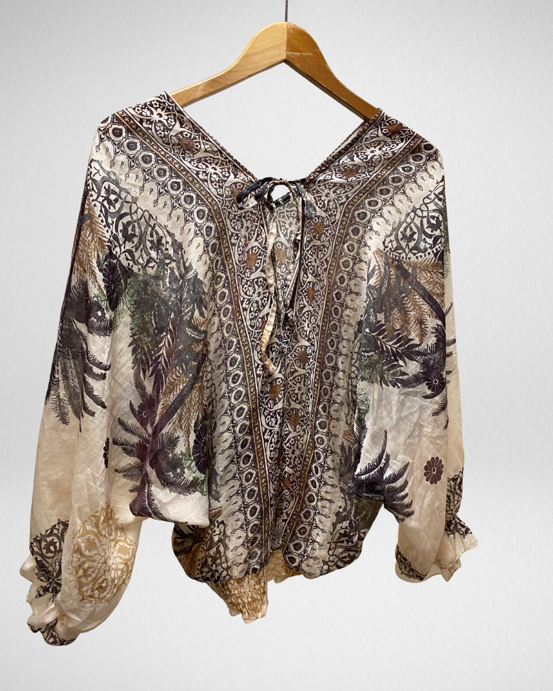 Blouse ibiza I Donker Bruin