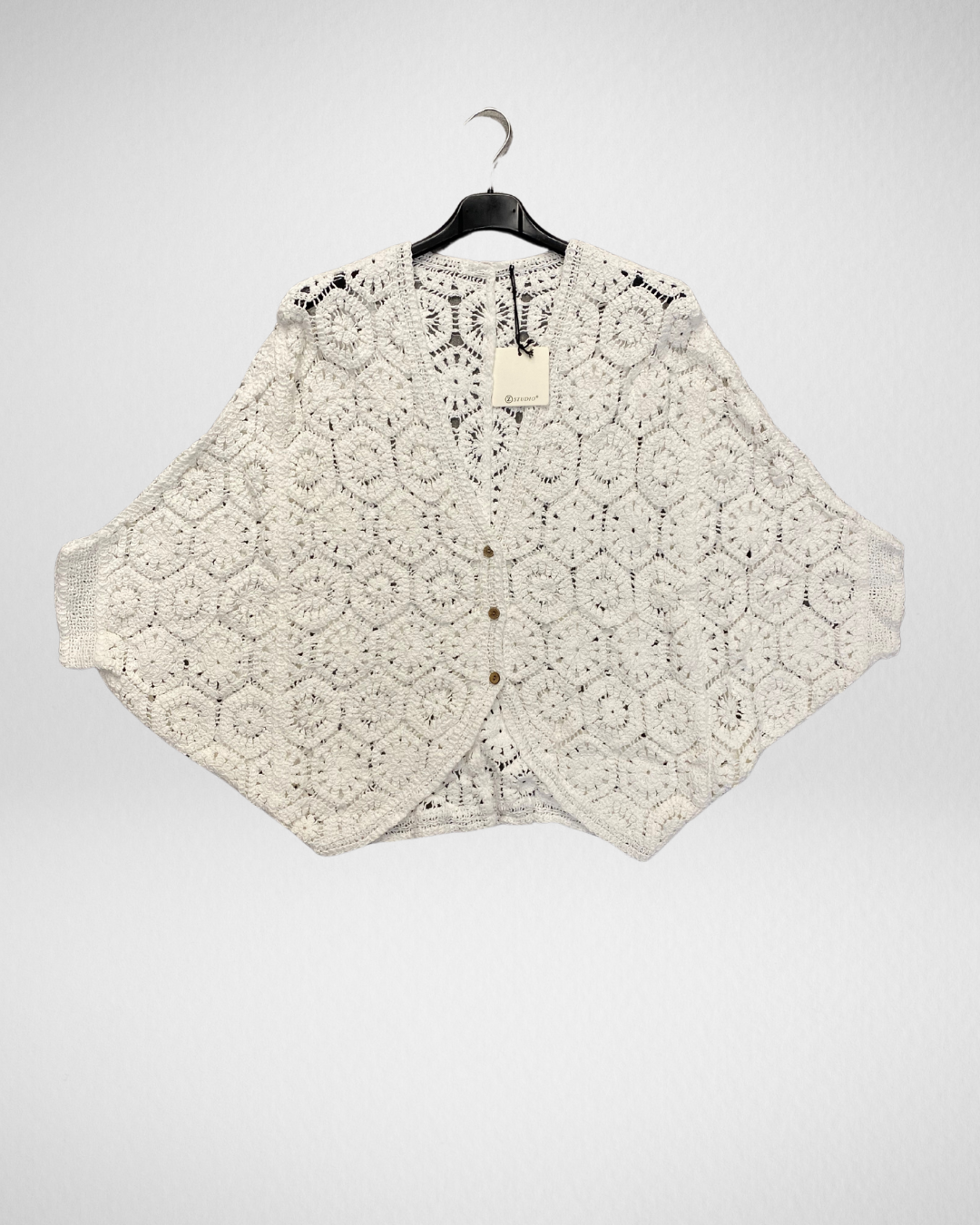 Vest print I Wit