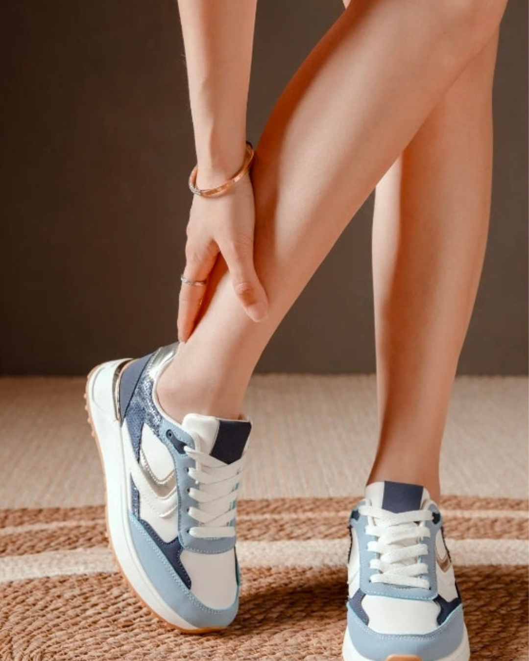 Sneakers Leerdam | Blauw