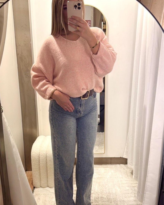 Comfy truitje I Zacht Rose