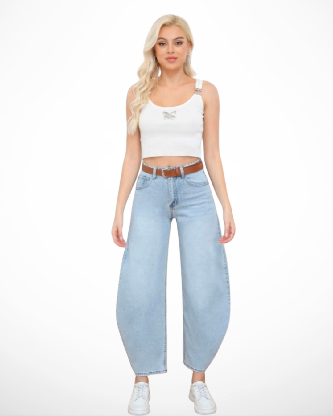 Barrel jeans Ikke | Summer wash