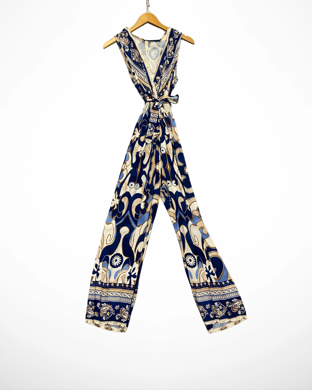 Mouwloos Jumpsuite I Blauw