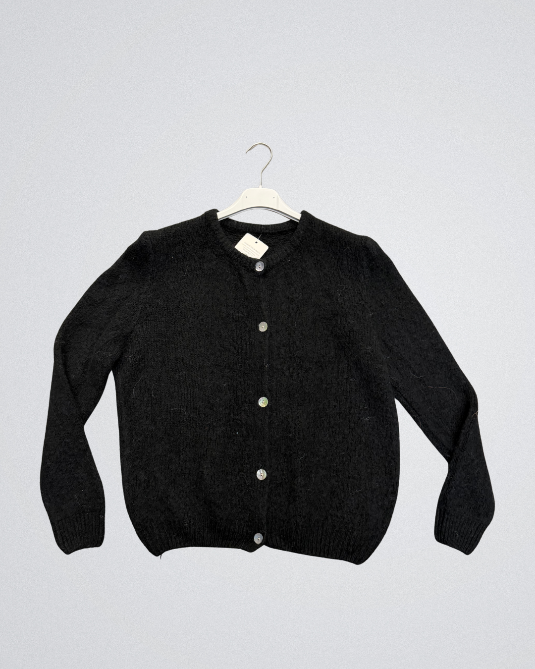 Trui Alpaca Vest | Zwart