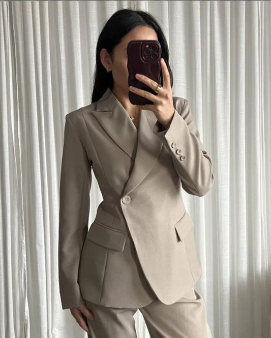 Blazer Hilton | Taupe