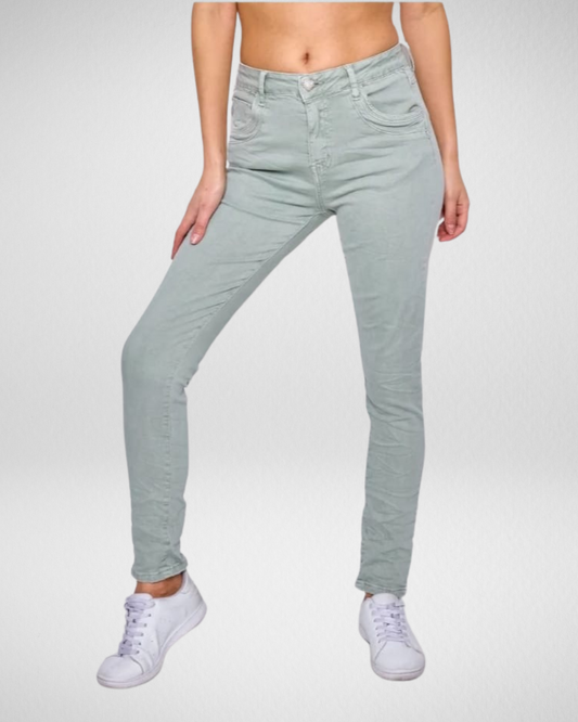 Jewelly Jeans I Mint Groen