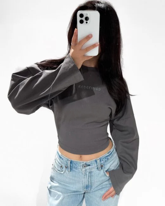 Top Redefined | Grijs