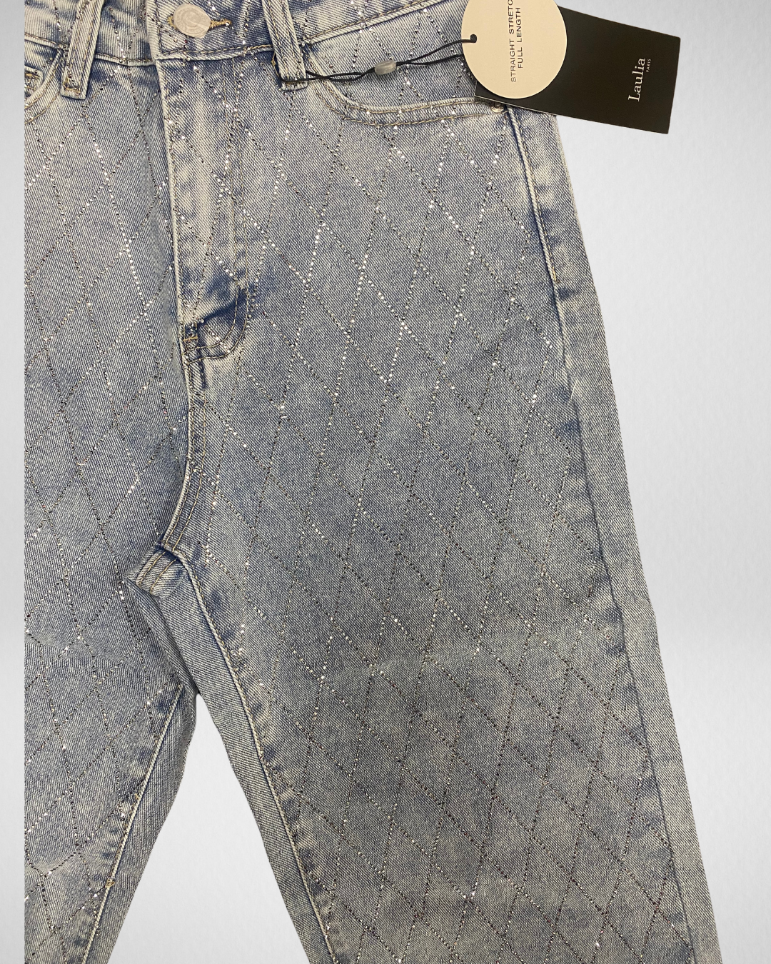 Bling/Bling Streepjes I Licht Blauw