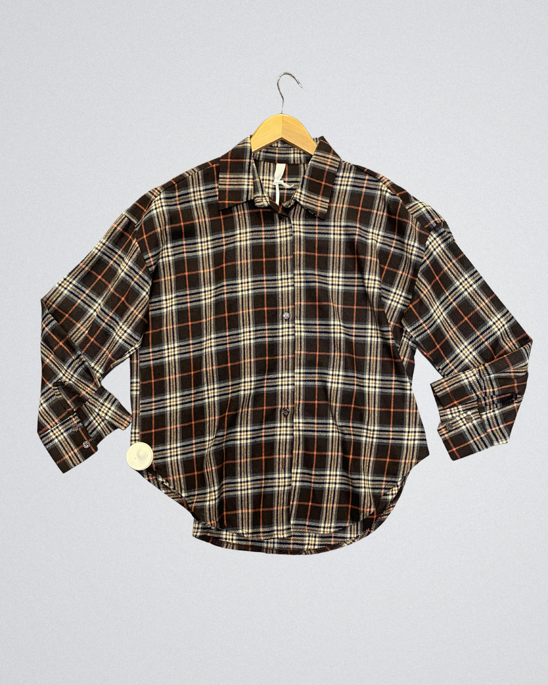 Blouse houthakkers I Bruin