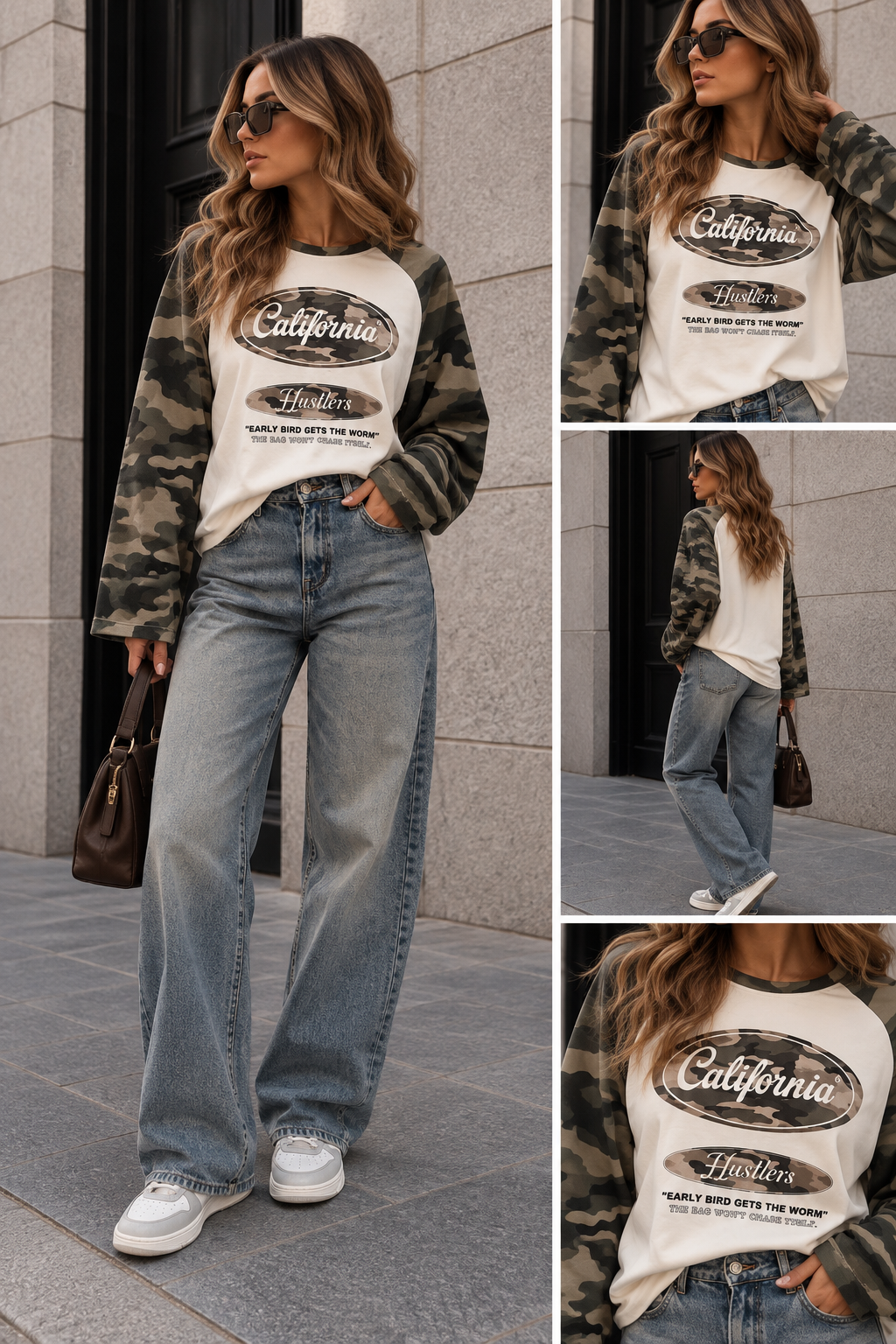 Longsleeve army | California