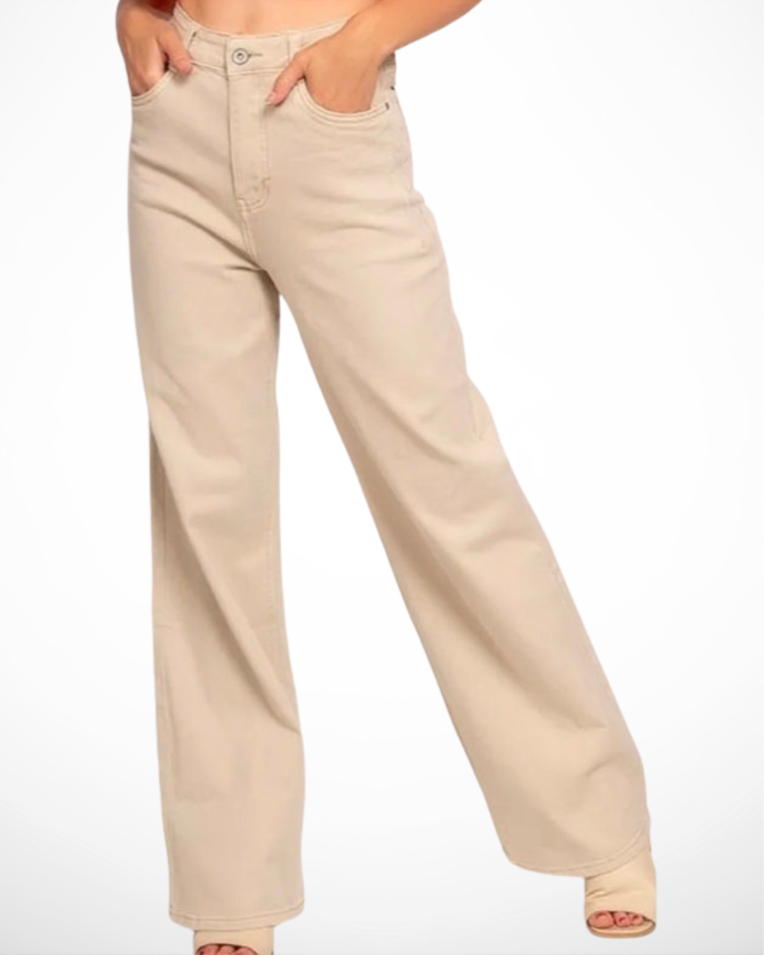 Wide-Leg Paris | Beige