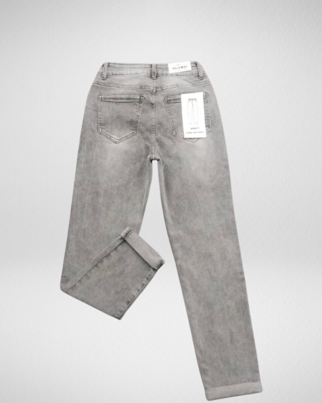 Mom Fit jeans I Grijs