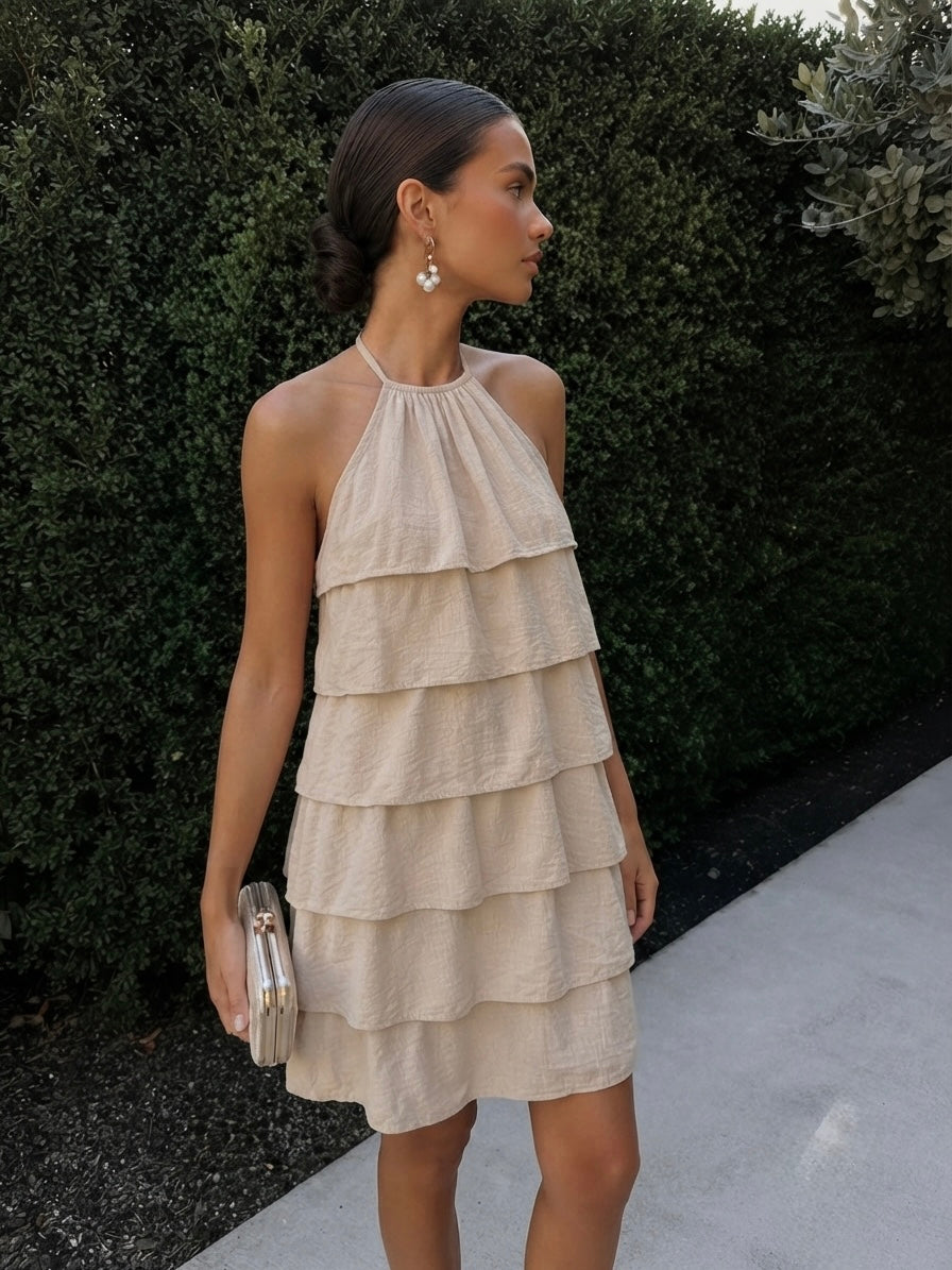 Jurk capdera | Beige