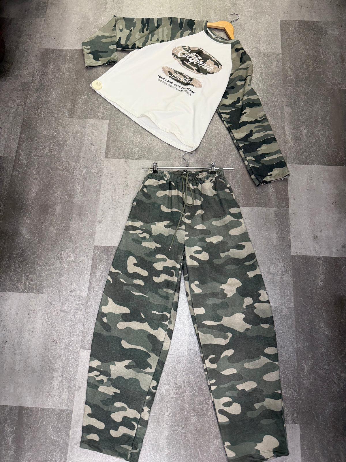 Barrel Comfy broek I Army